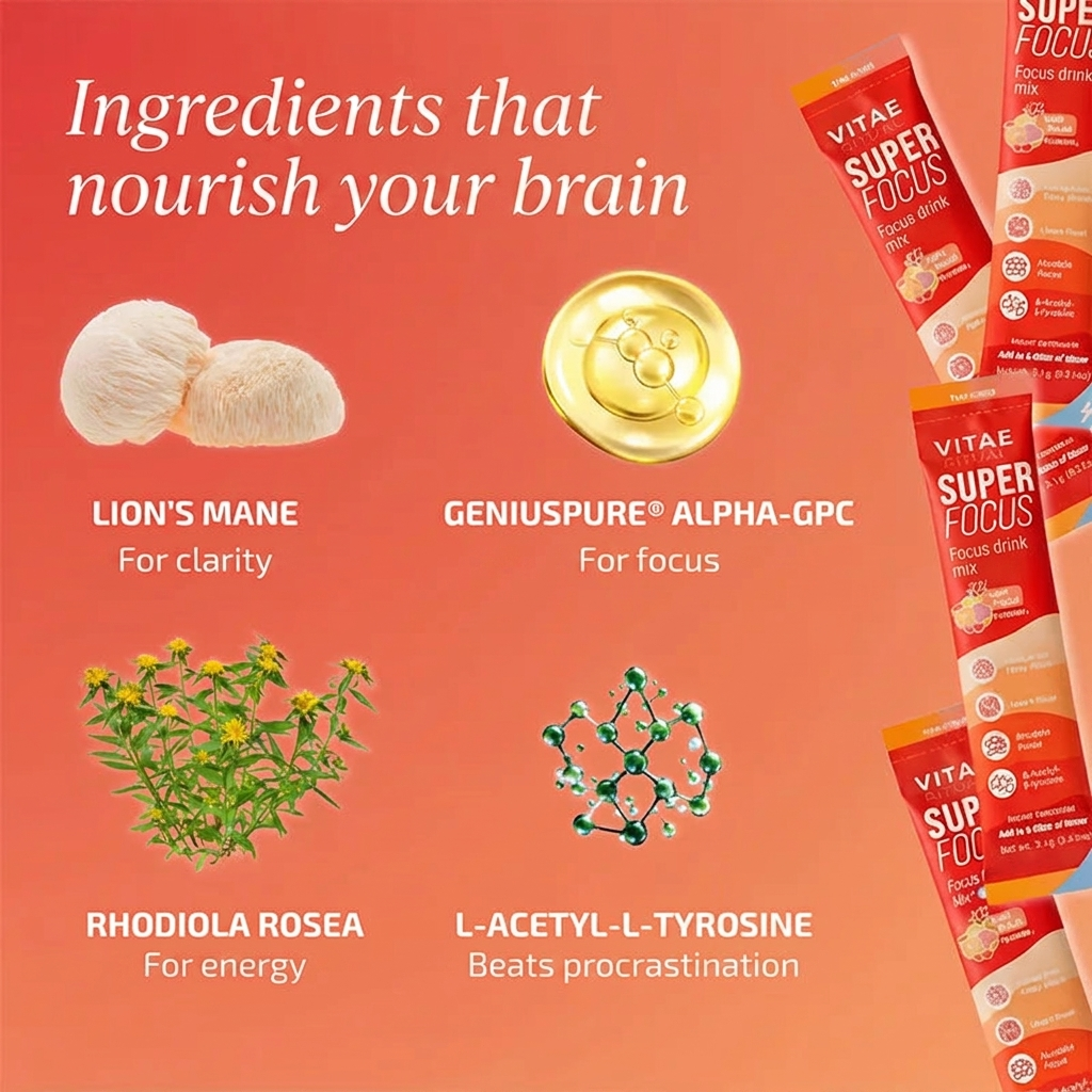 SuperFocus ingredients visual