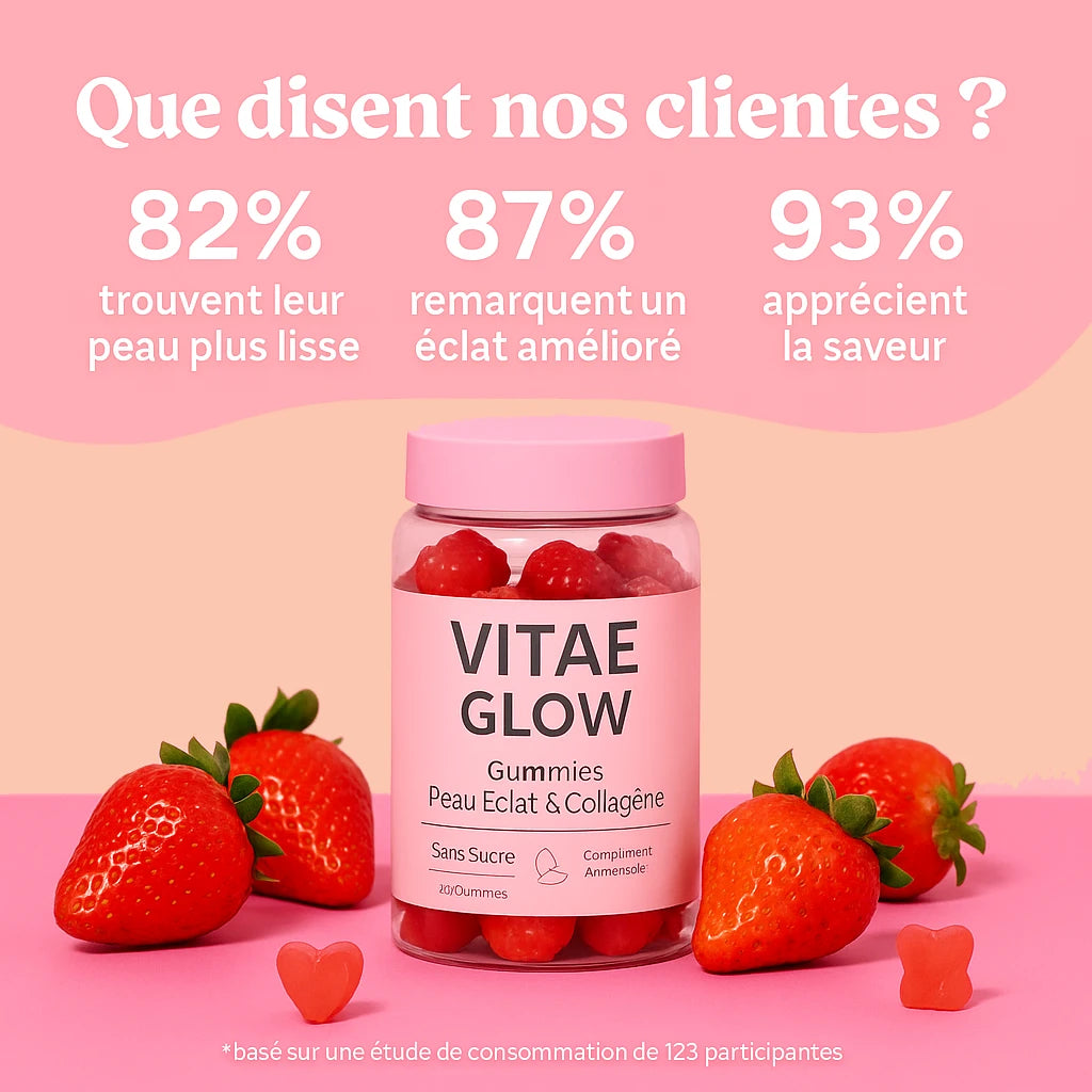 GLOW – Les bonbons beauté au Collagène